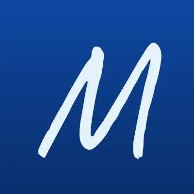 Магнит, сеть супермаркетов, лого-визитка
